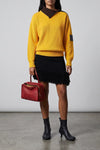 the small loewe amazona 180 handbag defines a rectangular silhouette structure