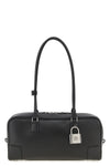 amazona shoulder bag in shiny calf leather