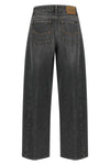 pesericos pure cotton jeans are distinguished by a balloon silhouette