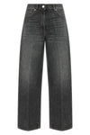 pesericos pure cotton jeans are distinguished by a balloon silhouette