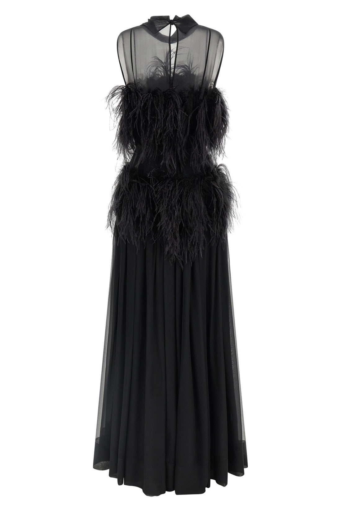 ALBERTA FERRETTI 38 the long alberta ferretti silk chiffon dress redefines evening elegance through
