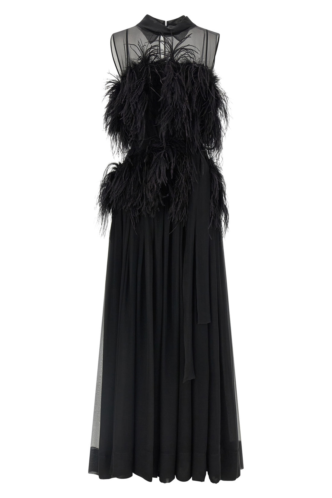 ALBERTA FERRETTI 38 the long alberta ferretti silk chiffon dress redefines evening elegance through