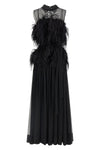 the long alberta ferretti silk chiffon dress redefines evening elegance through