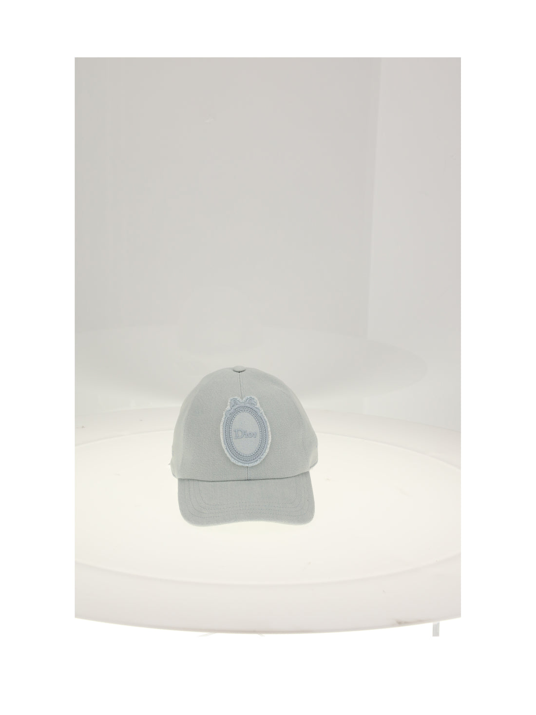 DIOR 58 hat d player medallion denim