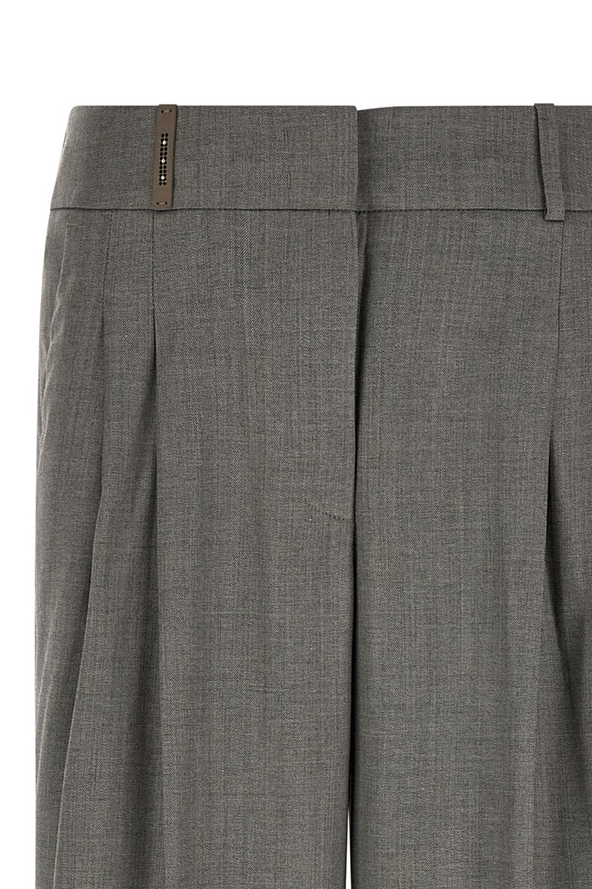 peserico wide trousers redefine the codes of contemporary tailoring through a re