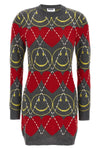 wool blend mini dress