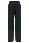 stretch cotton blend jersey pants