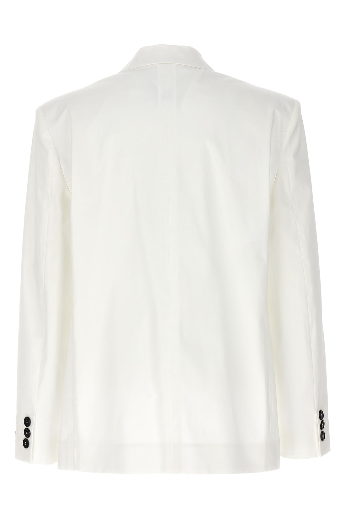 MOSCHINO 40 double-breasted cotton blazer