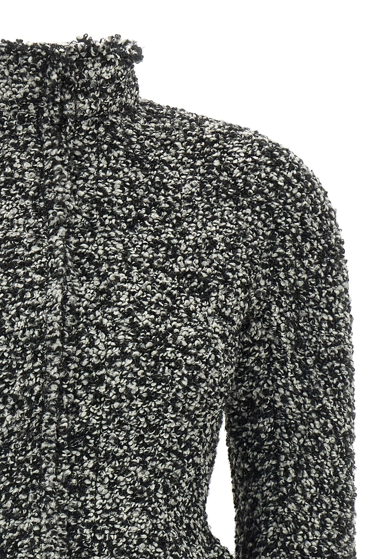 the alberta ferretti virgin wool blend blazer stands out for its sophisticated b