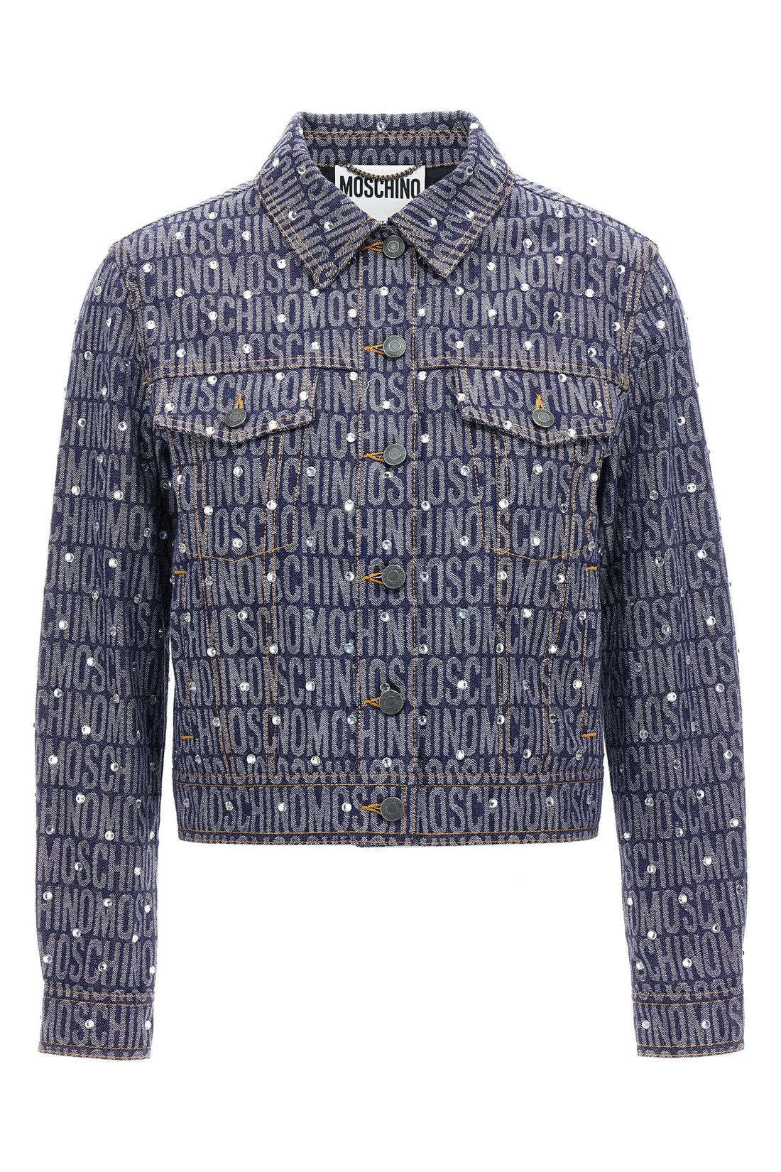 MOSCHINO 40 cotton denim blend jacket
