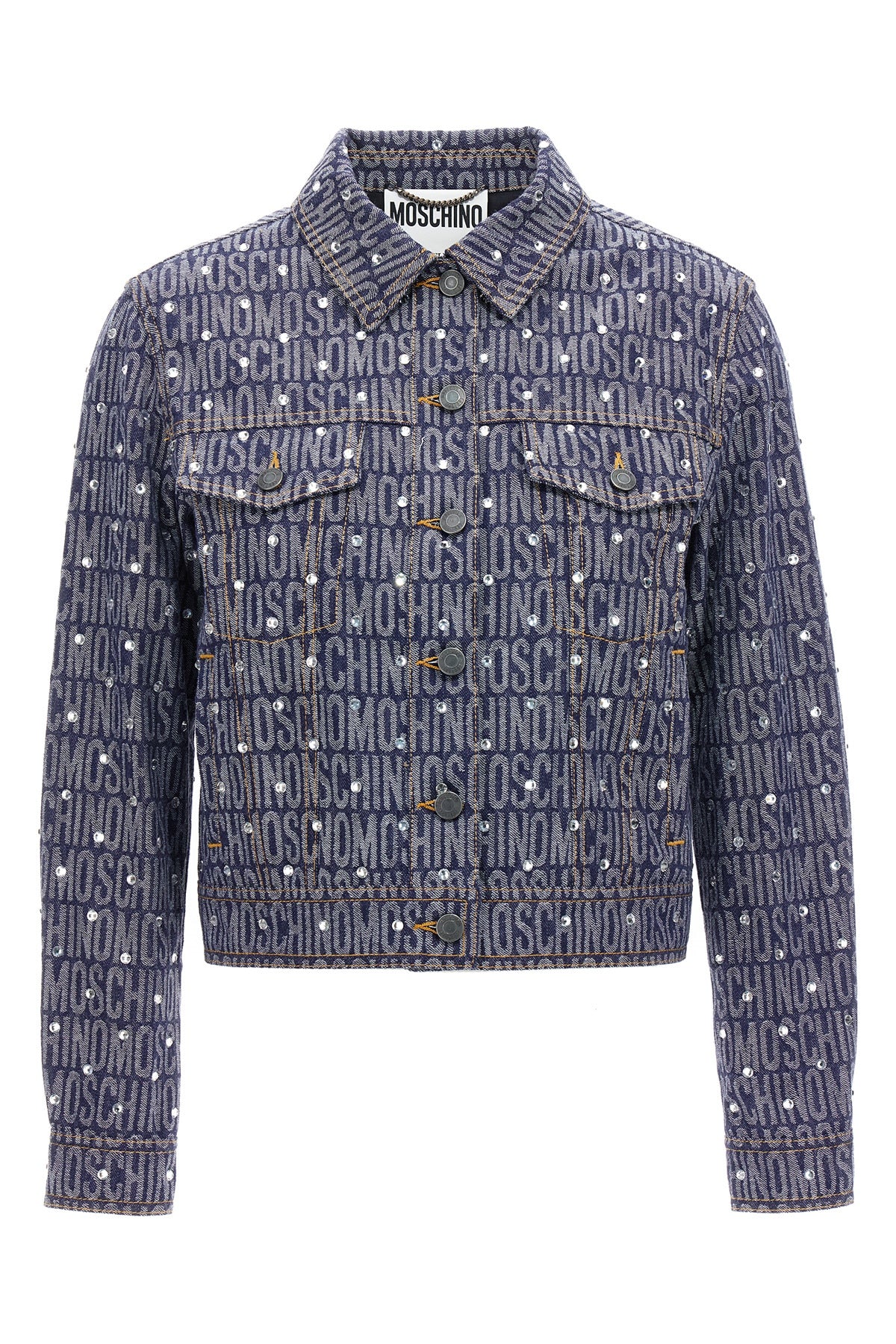cotton denim blend jacket