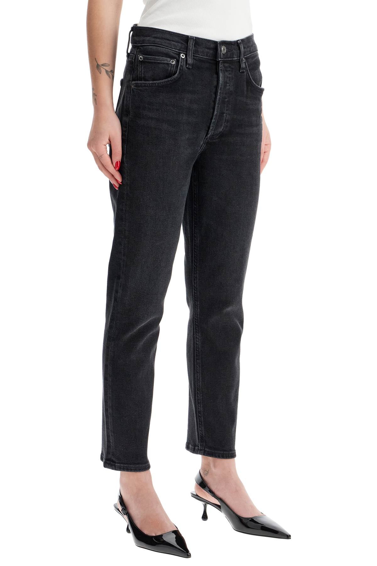 cropped riley jeans by