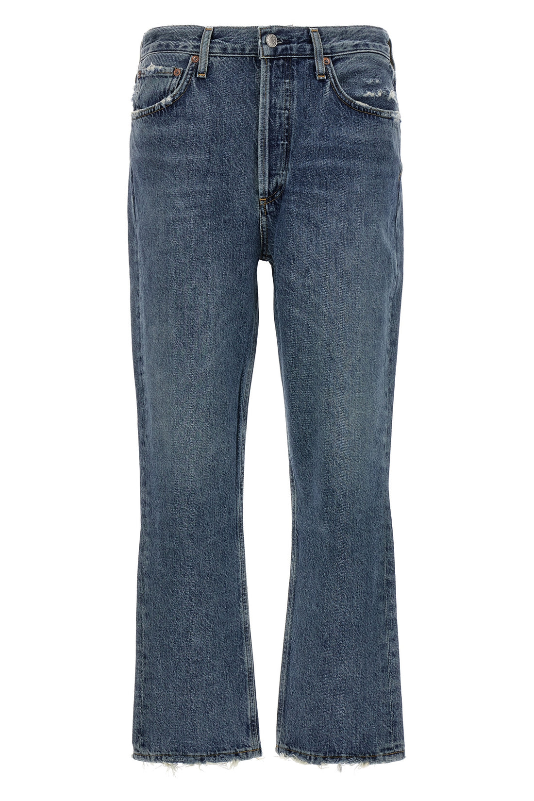 AGOLDE 30 riley crop denim jeans