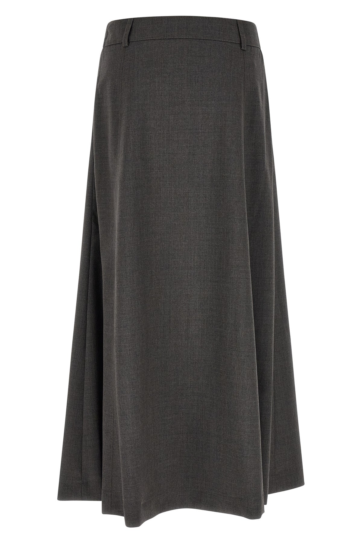 the peserico flared skirt defines a new concept of daily tailoring through fluid