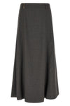 the peserico flared skirt defines a new concept of daily tailoring through fluid