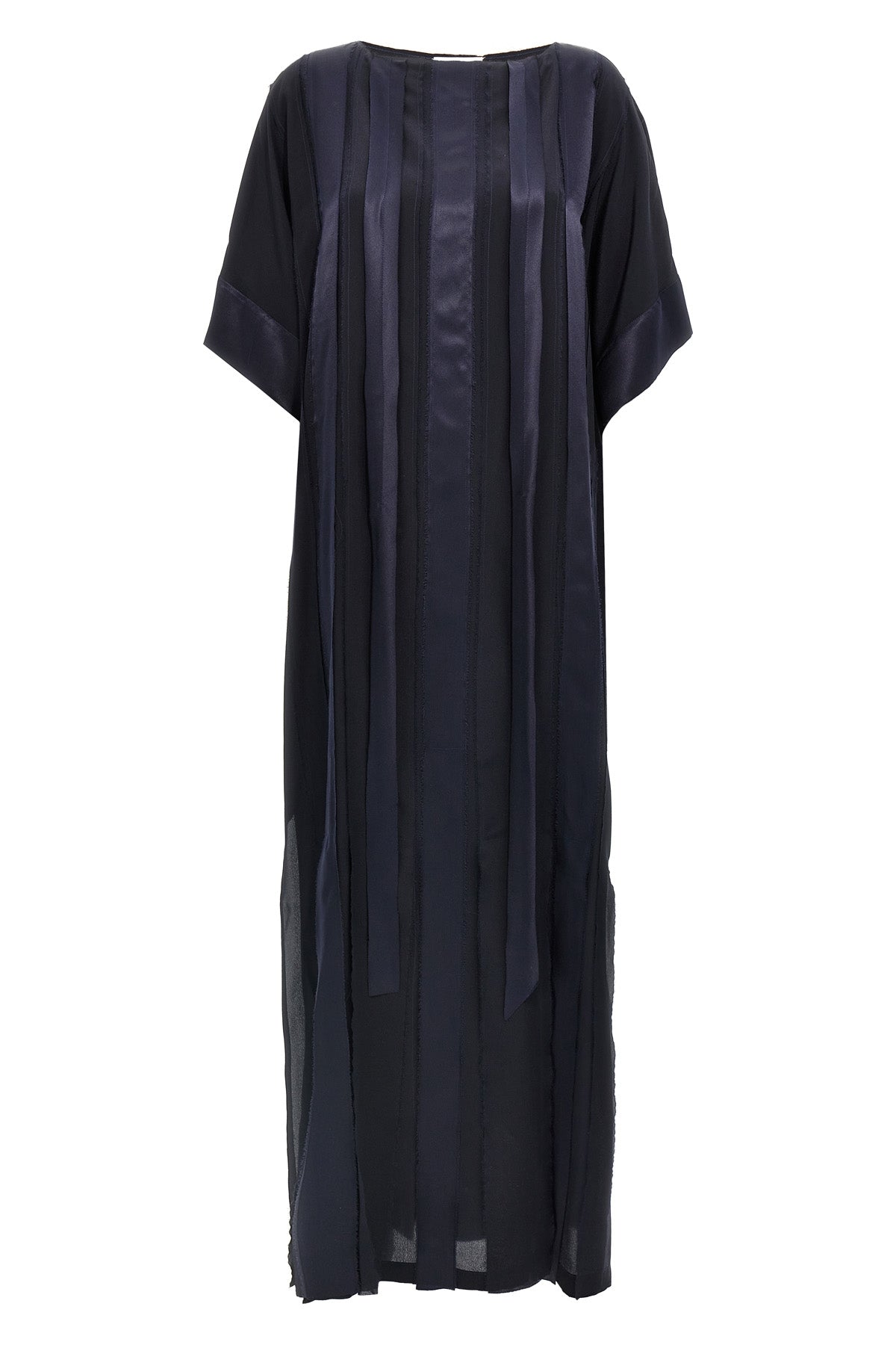 caftano silk dress