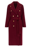 alberta ferrettis long coat reinterprets the classic trench coat silhouette thr