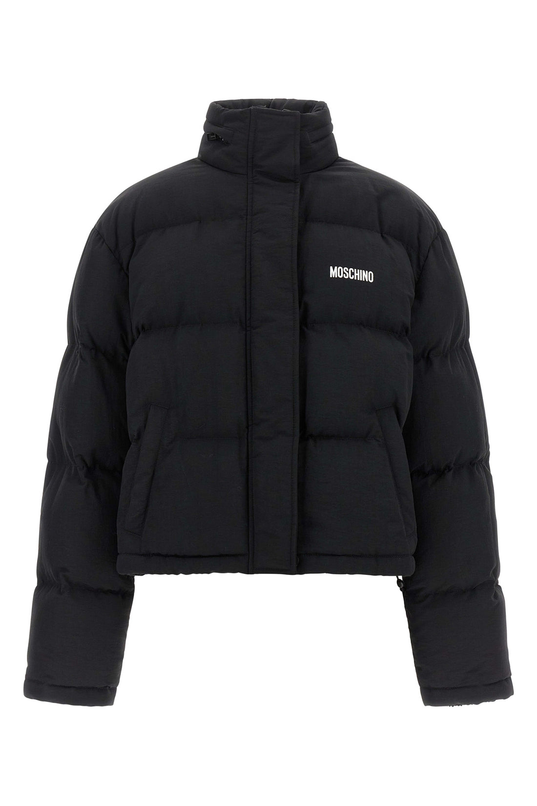 MOSCHINO 36 the moschino x smiley bomber jacket redefines the volumes of outerwear through a