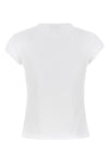 t-angie crewneck t-shirt in stretch cotton