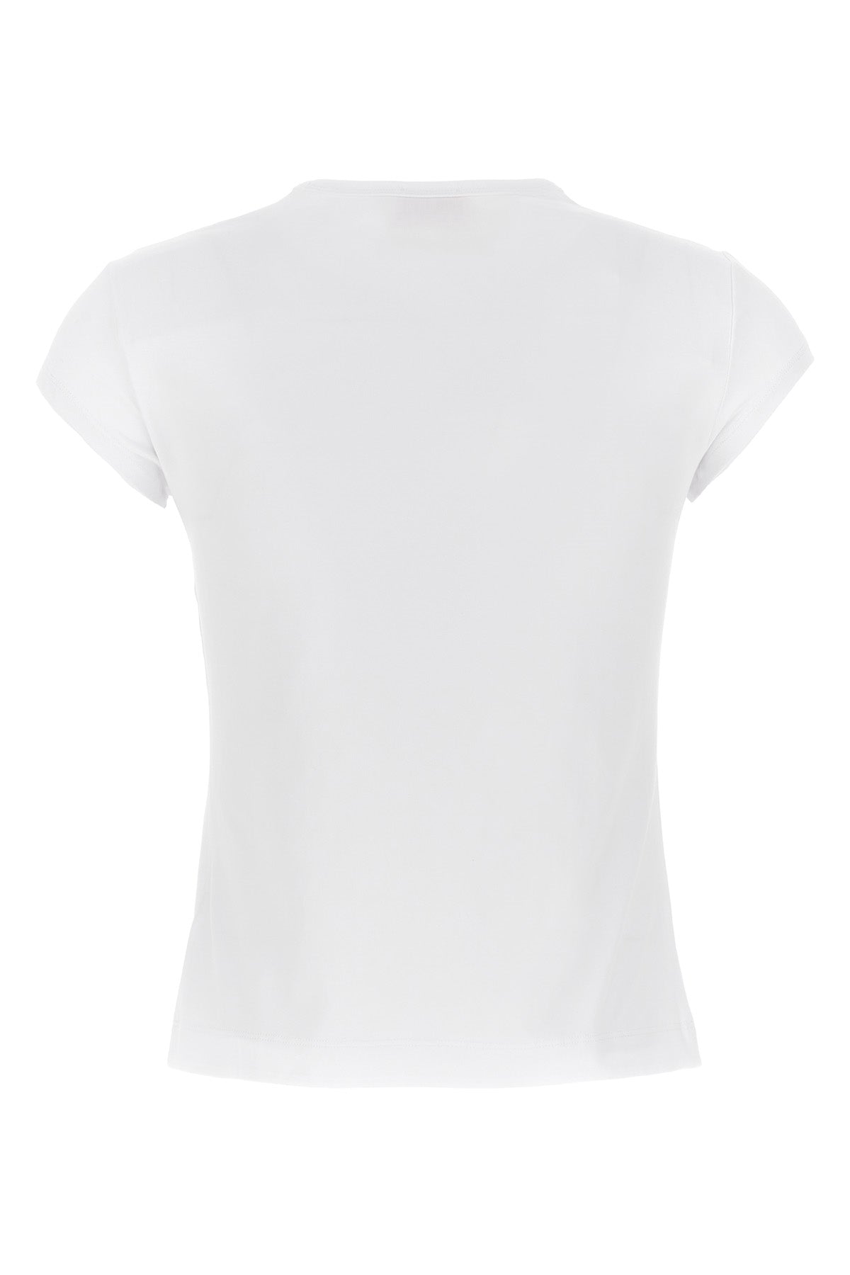 t-angie crewneck t-shirt in stretch cotton