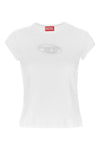 t-angie crewneck t-shirt in stretch cotton