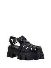 PRADA 37 oversize sandals 