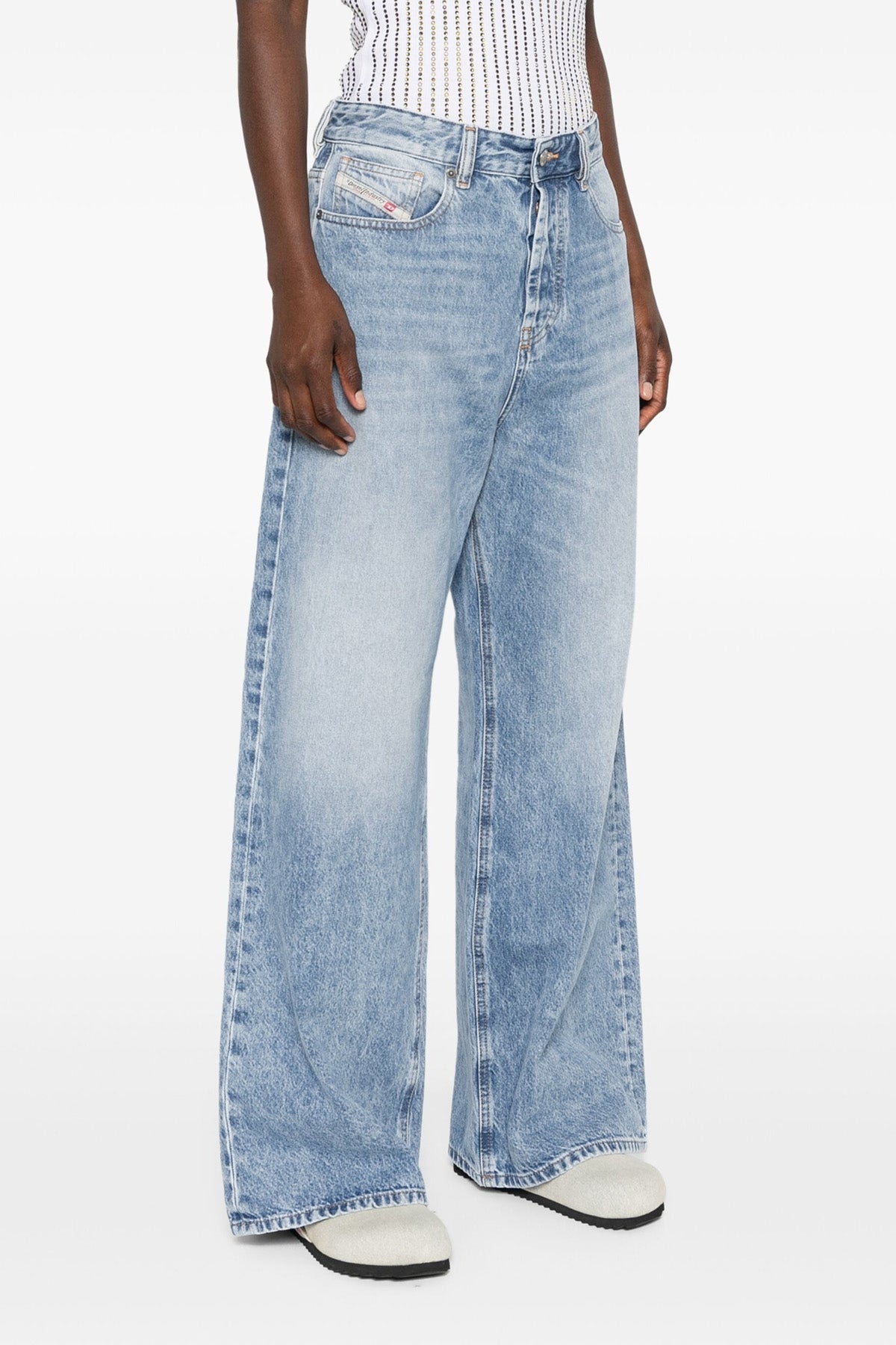 1996 d-sire 09i29 low-waisted cotton denim jeans
