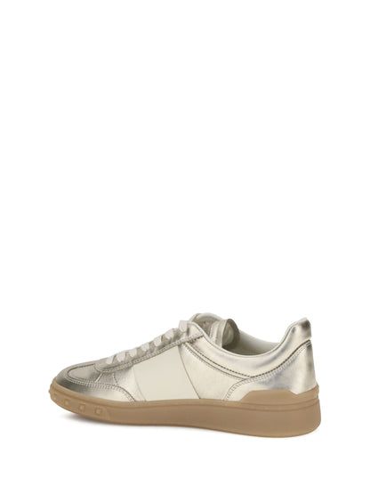 laminated leather upvillage sneakers
