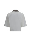 polo with embellished collar