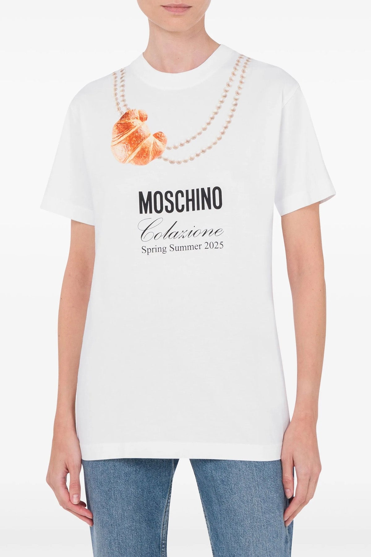 colazione crewneck cotton t-shirt
