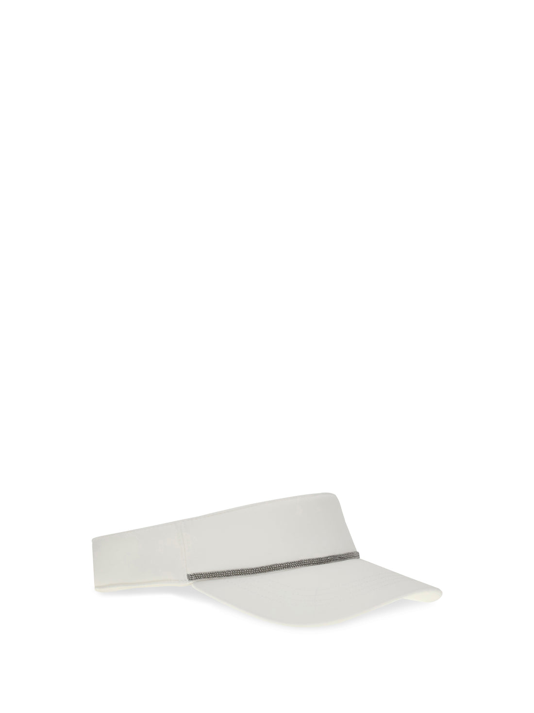 BRUNELLO CUCINELLI L nylon visor with shiny band