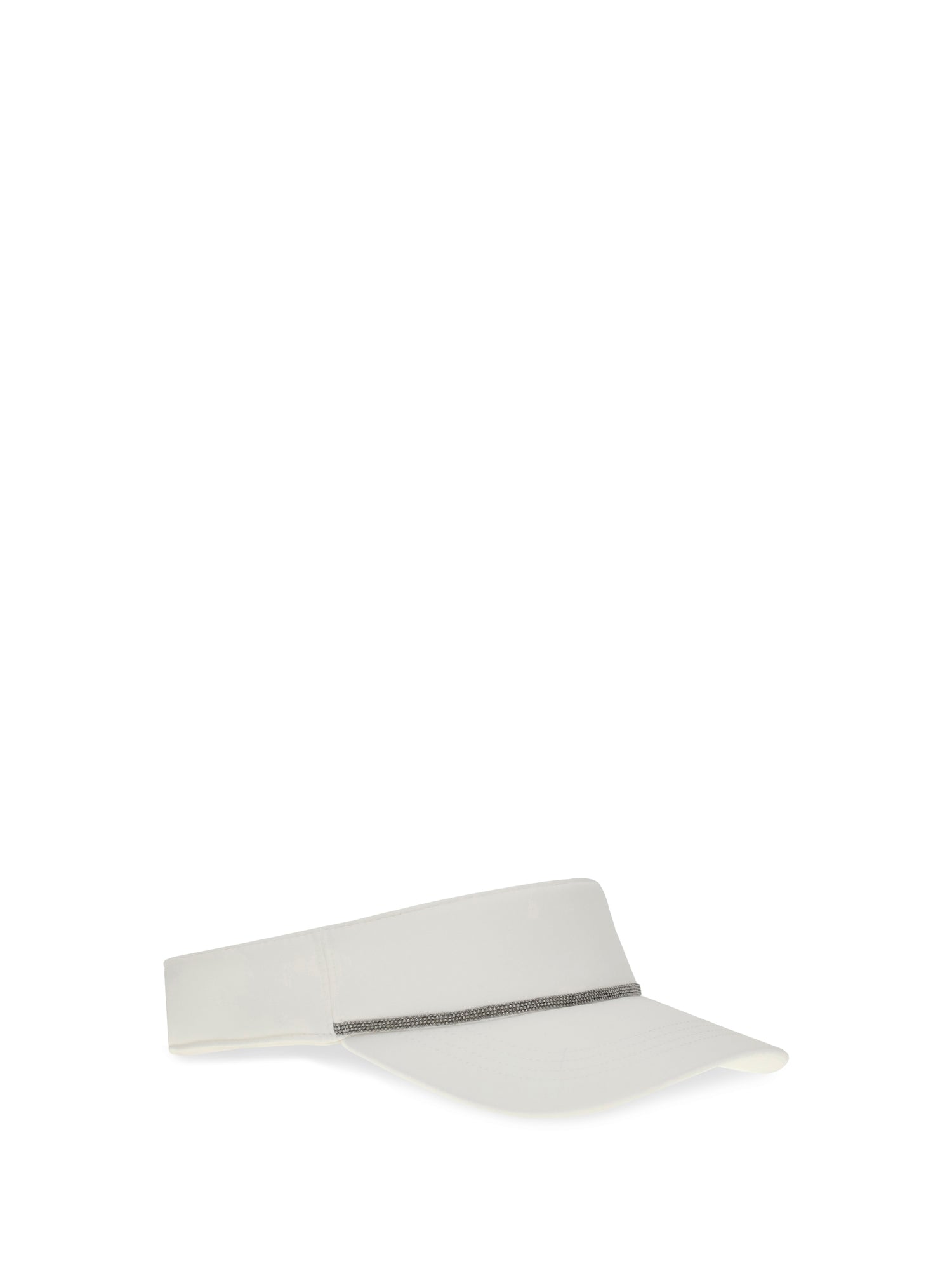 BRUNELLO CUCINELLI L nylon visor with shiny band