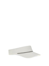 BRUNELLO CUCINELLI L nylon visor with shiny band