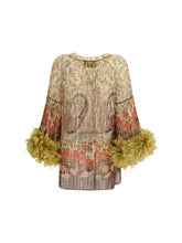 VALENTINO 46 paisley printed blouse 