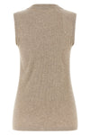 ribbed viscose top woven