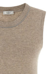 ribbed viscose top woven