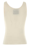 silk blend knit top