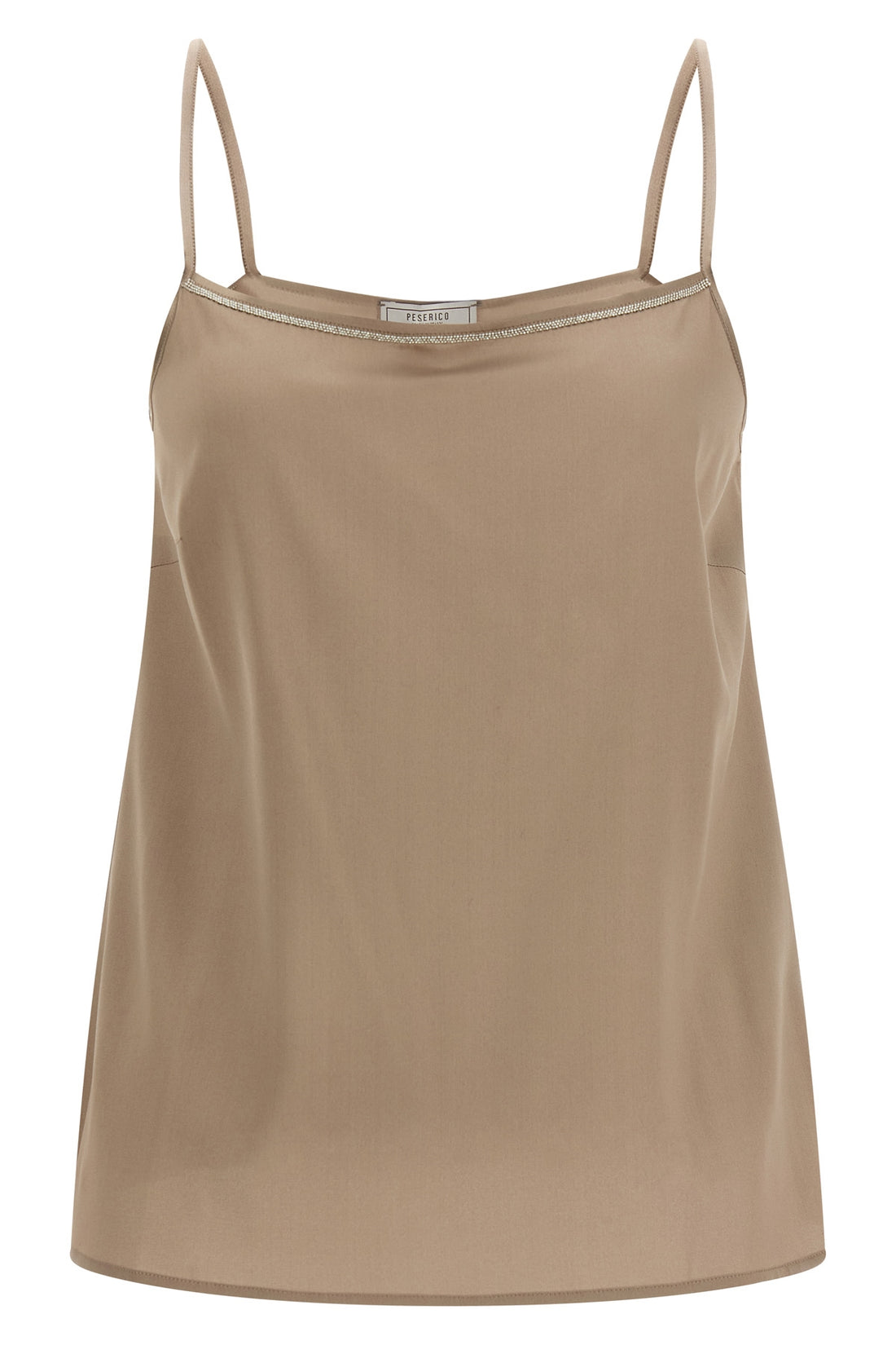 PESERICO 46 silk crepe de chine top