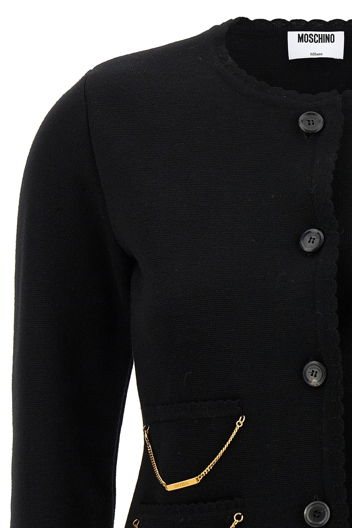 fine merino wool cardigan
