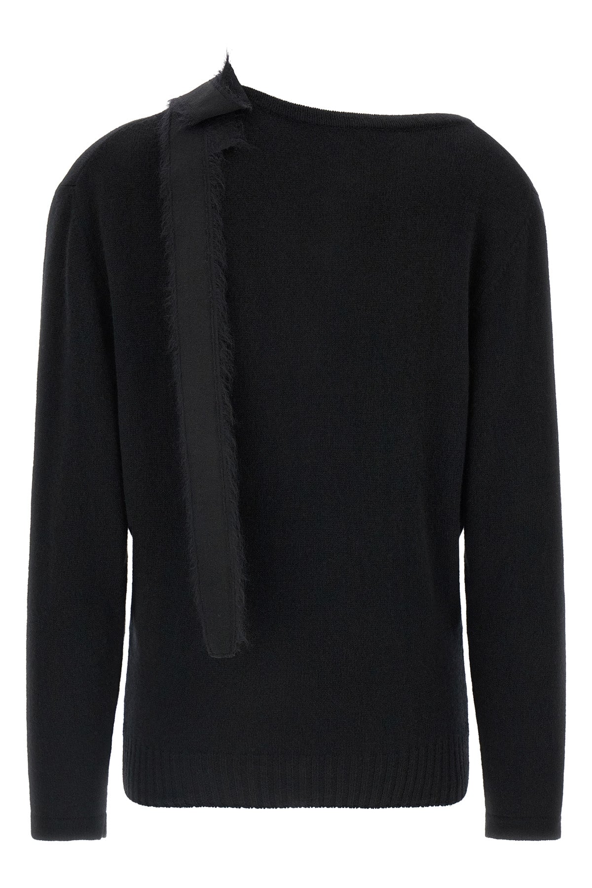 the alberta ferretti pure cashmere sweater redefines the codes of luxury knitwea