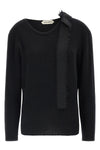 the alberta ferretti pure cashmere sweater redefines the codes of luxury knitwea