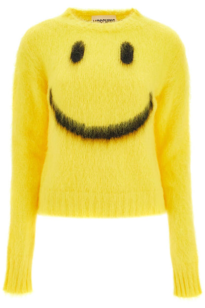 mohair smiley pullover