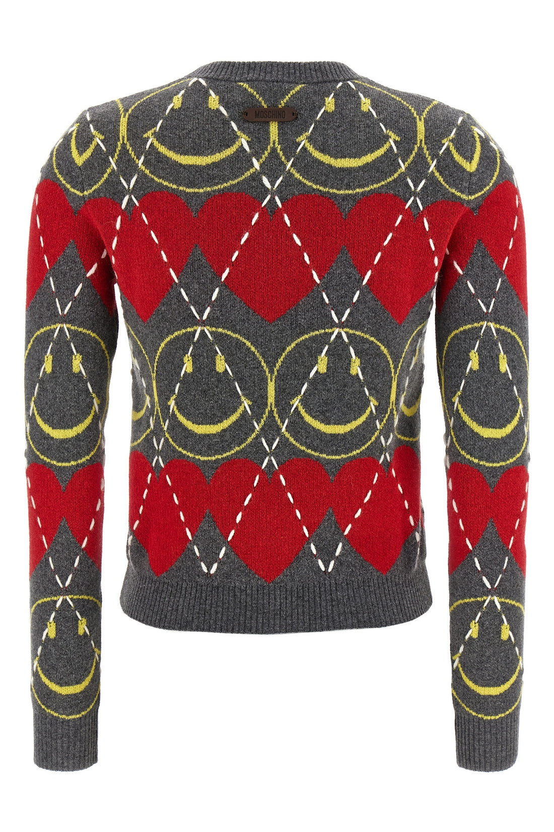 MOSCHINO 38 wool and cashmere blend sweater