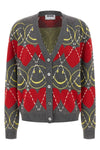 wool blend cardigan