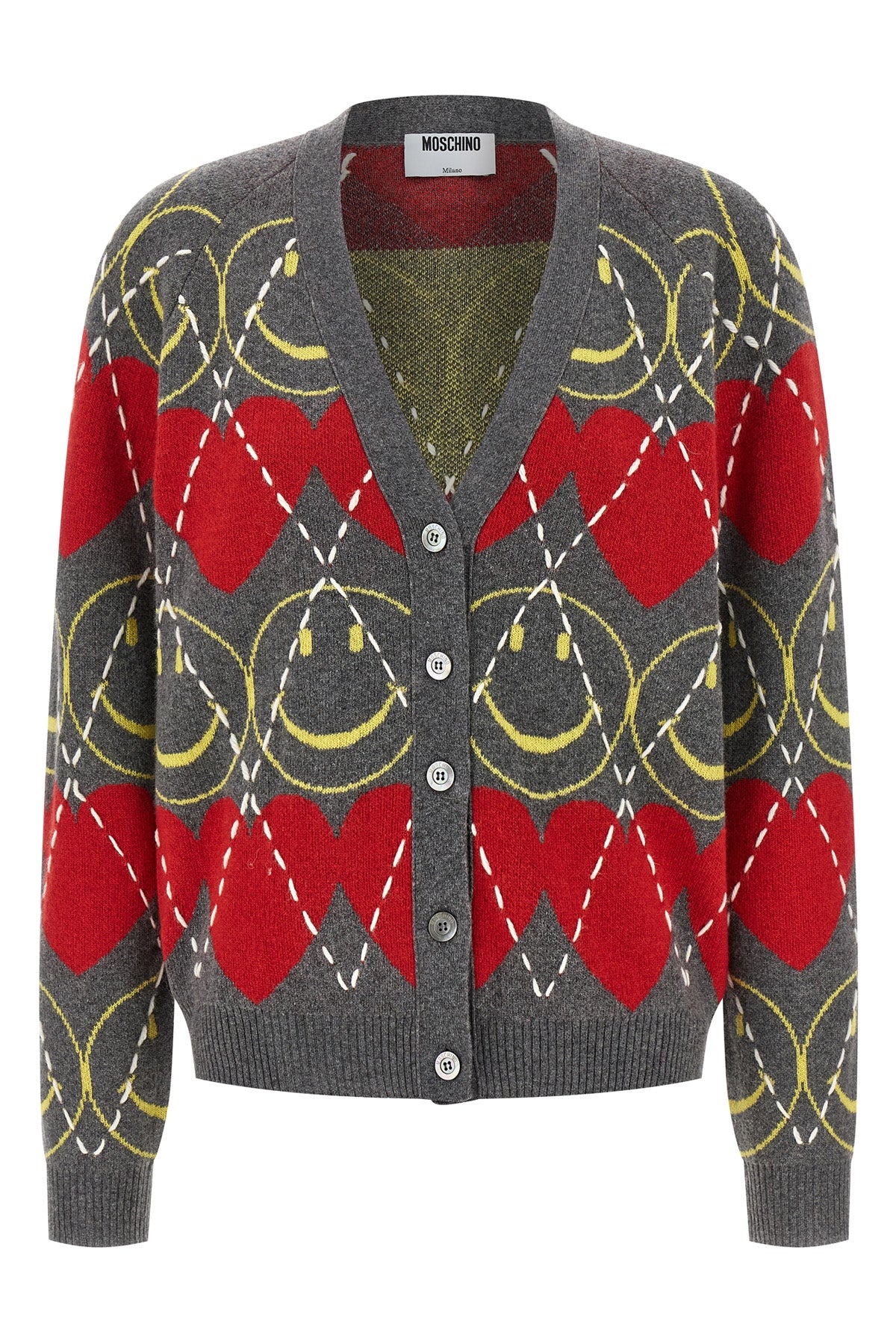 wool blend cardigan