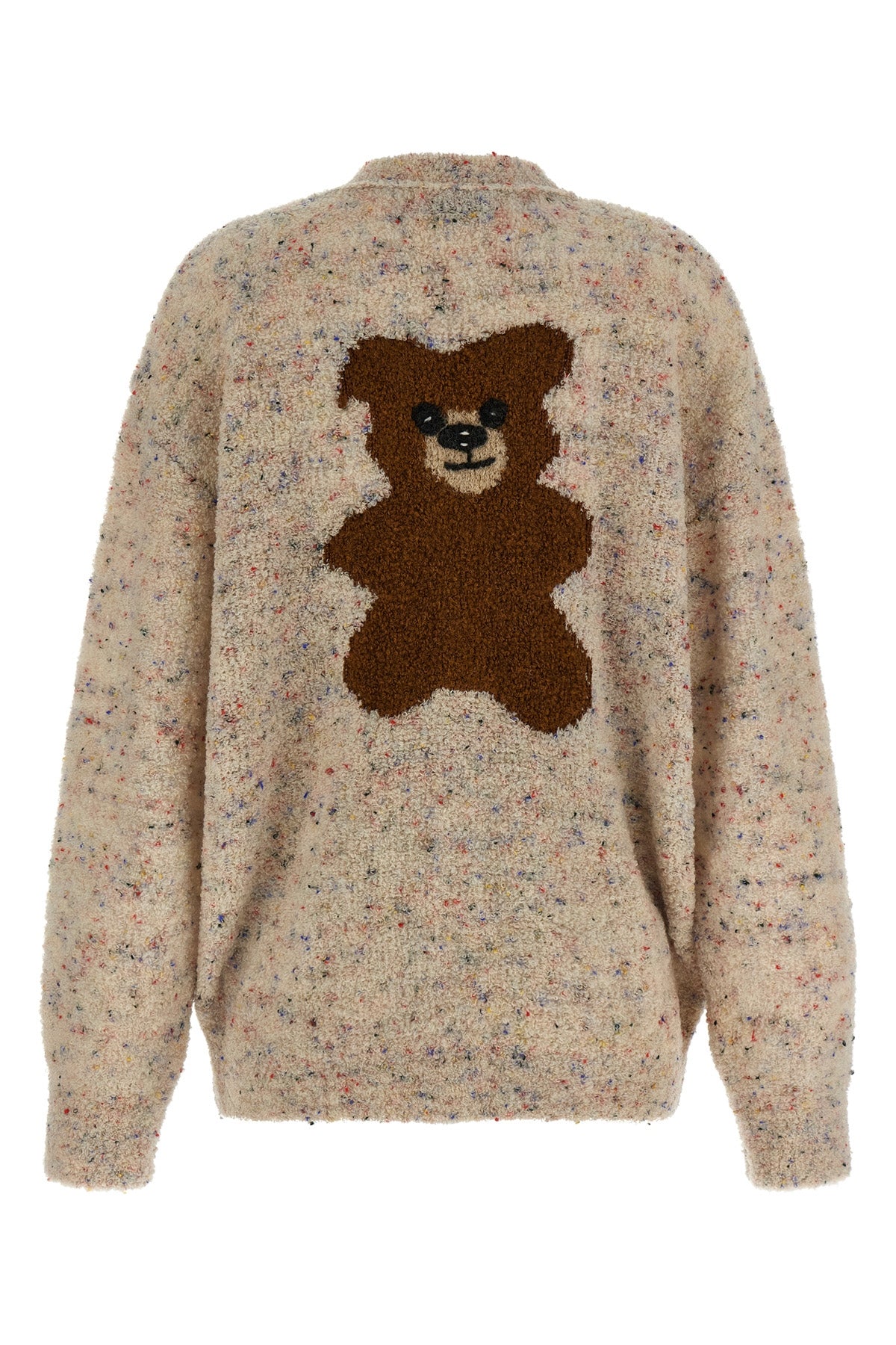 the moschino cardigan redefines contemporary knitwear through a sophisticated bo