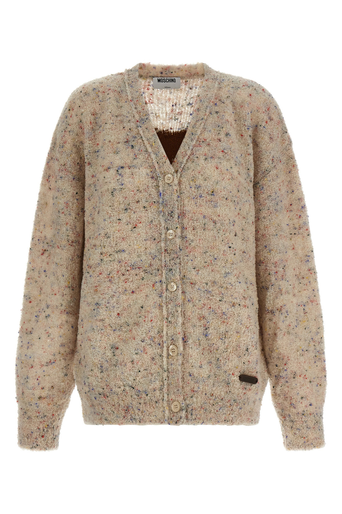 MOSCHINO 38 the moschino cardigan redefines contemporary knitwear through a sophisticated bo