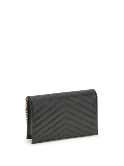 SAINT LAURENT OS cassandre mini shoulder bag