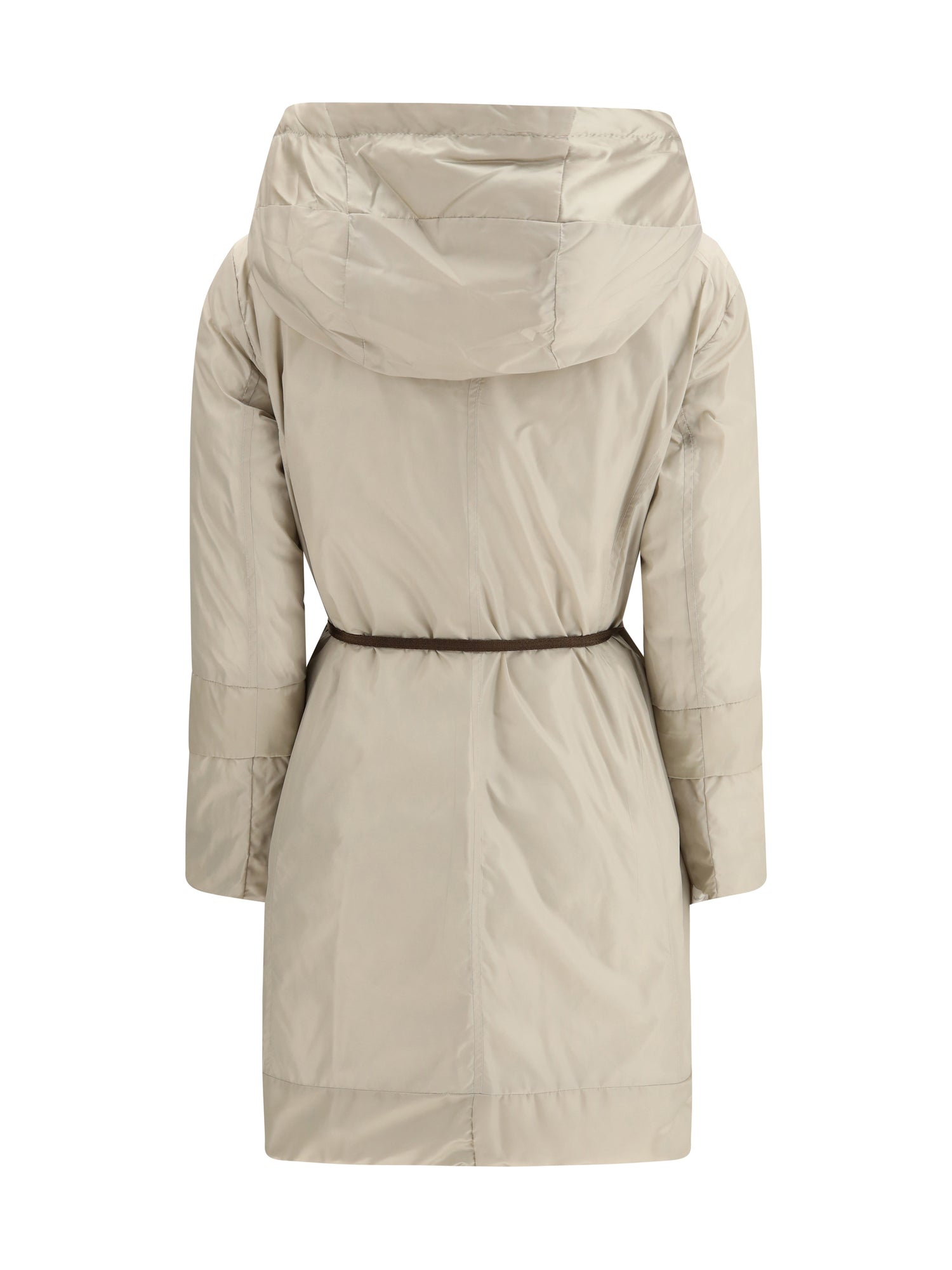 MAX MARA THE CUBE 38 puffer coat in water-repellent satin