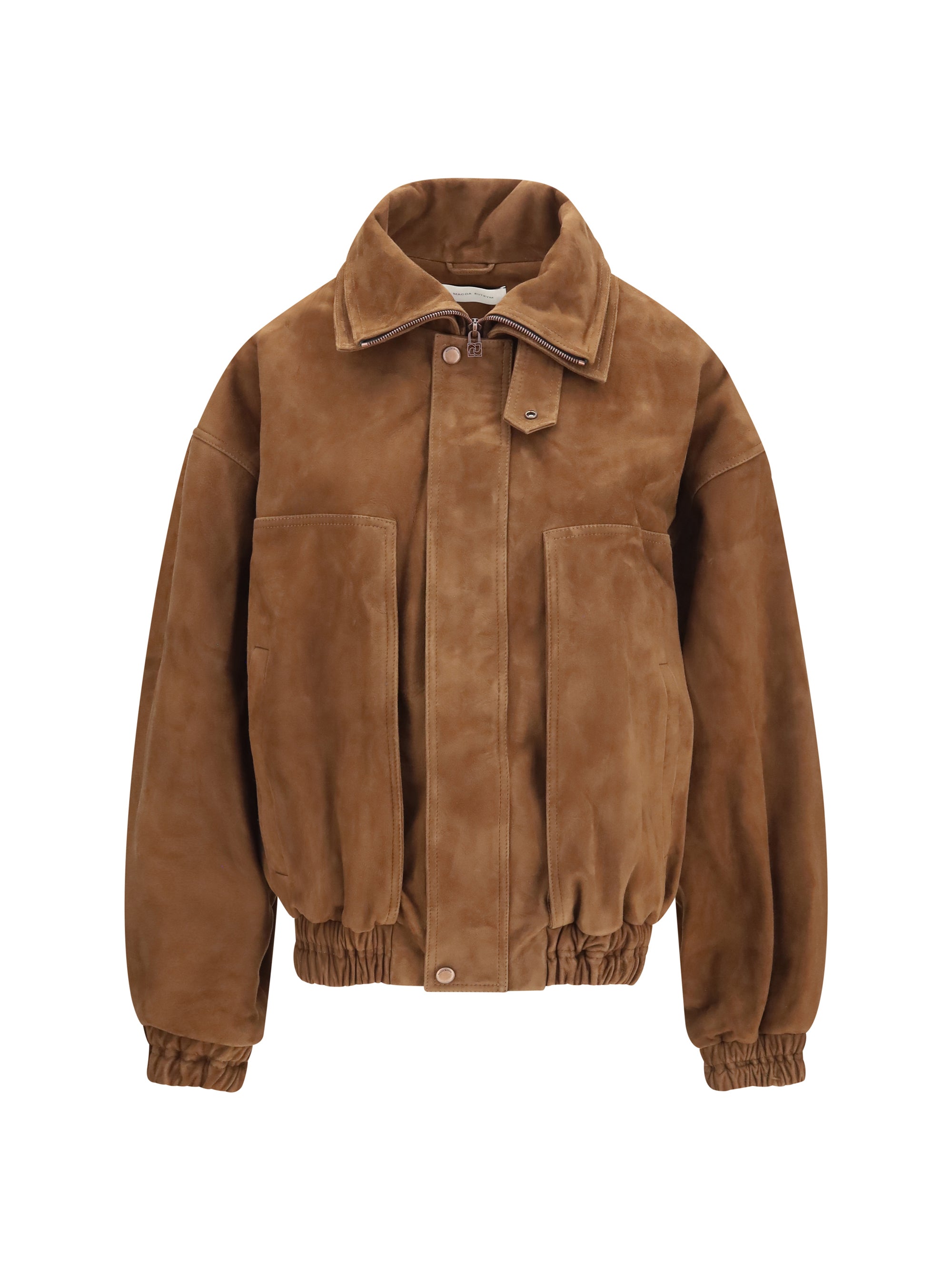 suede bomber jacket